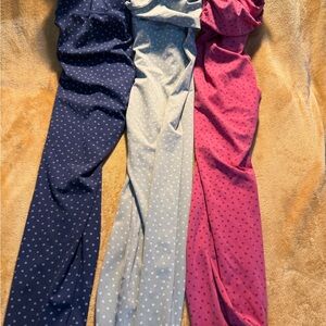 Nike Yoga Polka-Dot Twist high-waisted ankle leggings